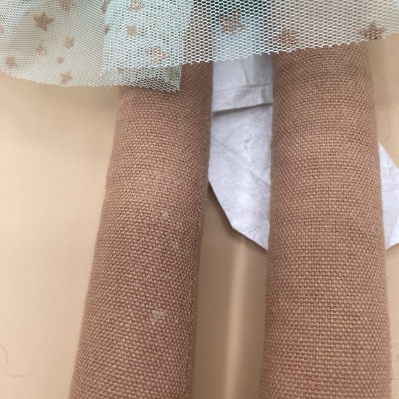 Pillowfort Ballerina Doll Teal Tulle Fabric Plush 21.5" Target - Picture 6 of 11